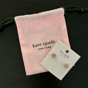 Kate Spade Pink Flower Earrings
